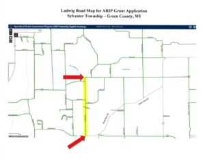 Town of Sylvester road improvement to increase Ag transportation efficiency